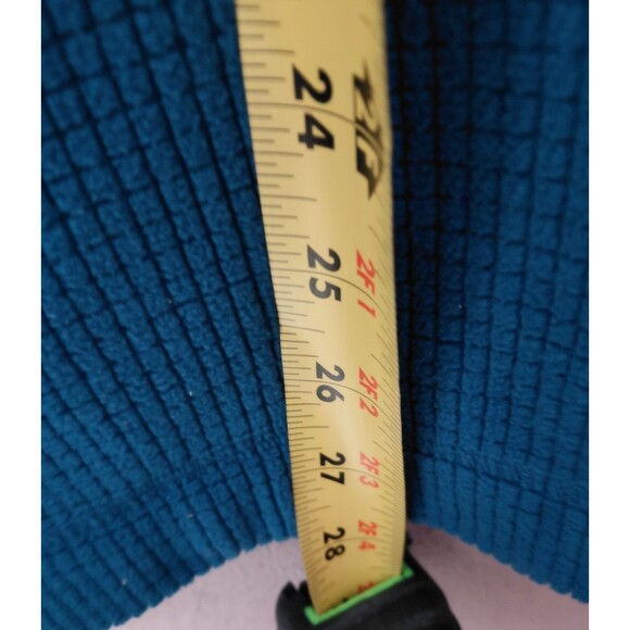 Orvis Trout Bum Mens Medium Blue 1/4 Zip Long Sleeve Fishing Sweatshirt Shirt - Picture 10 of 11